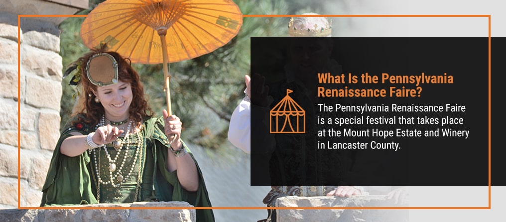 PA Renaissance Faire in Lancaster County, PA
