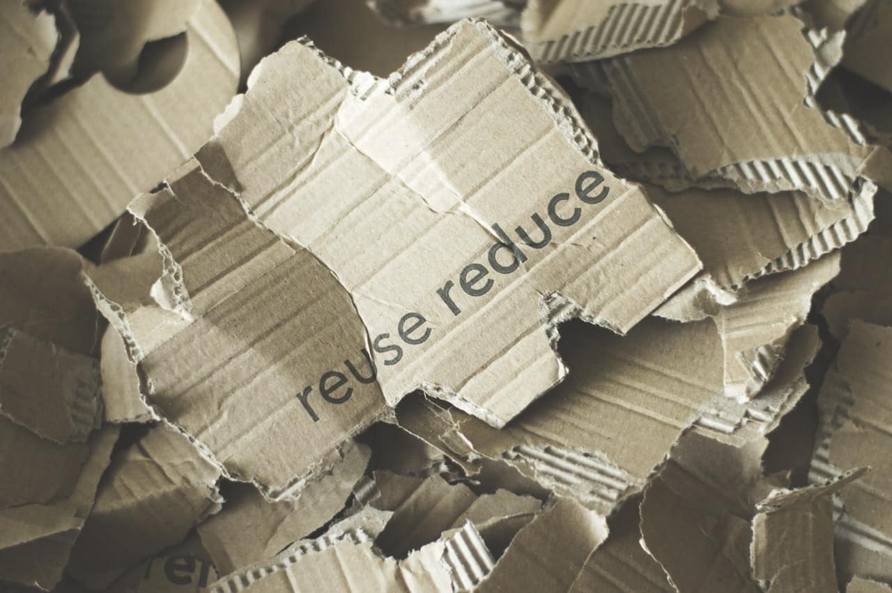 recycled cardboard