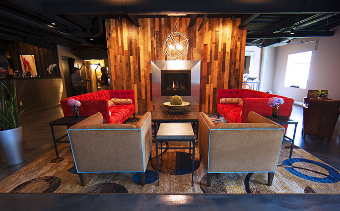 Warehouse Hotel lounge